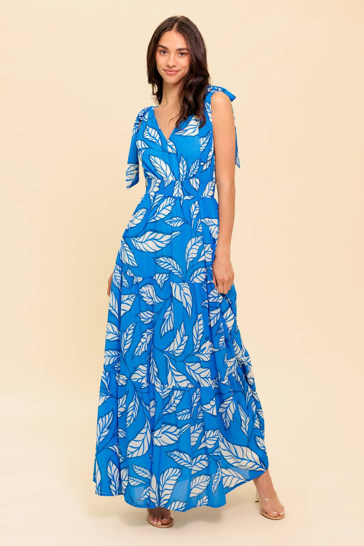 MAKING PROMISES WOVEN MAXI DRESS