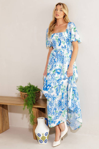 MOMENTS WITH YOU WOVEN MAXI DRESS