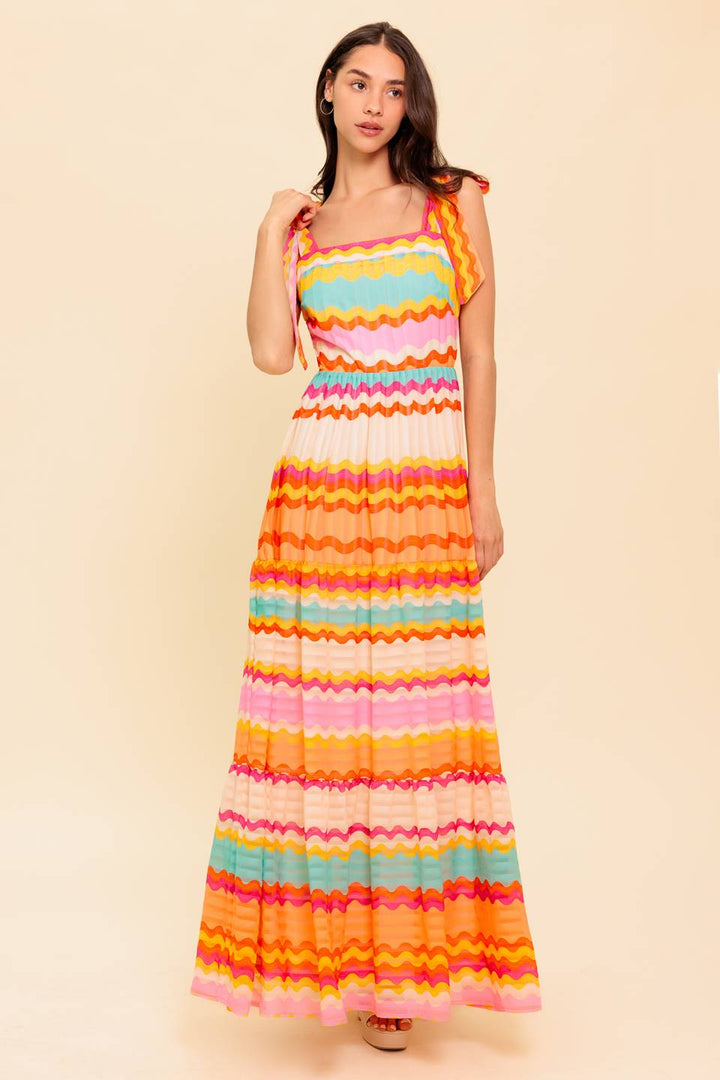 IN THE SPOTLIGHT WOVEN MAXI DRESS