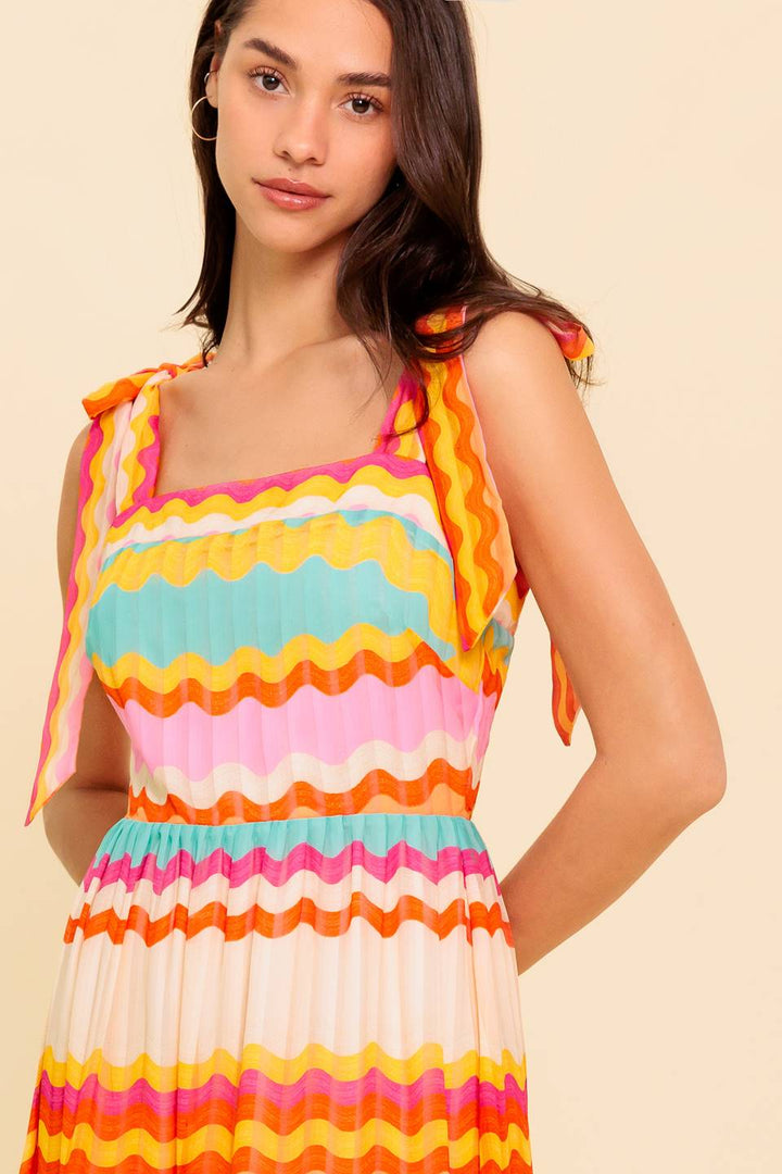 IN THE SPOTLIGHT WOVEN MAXI DRESS