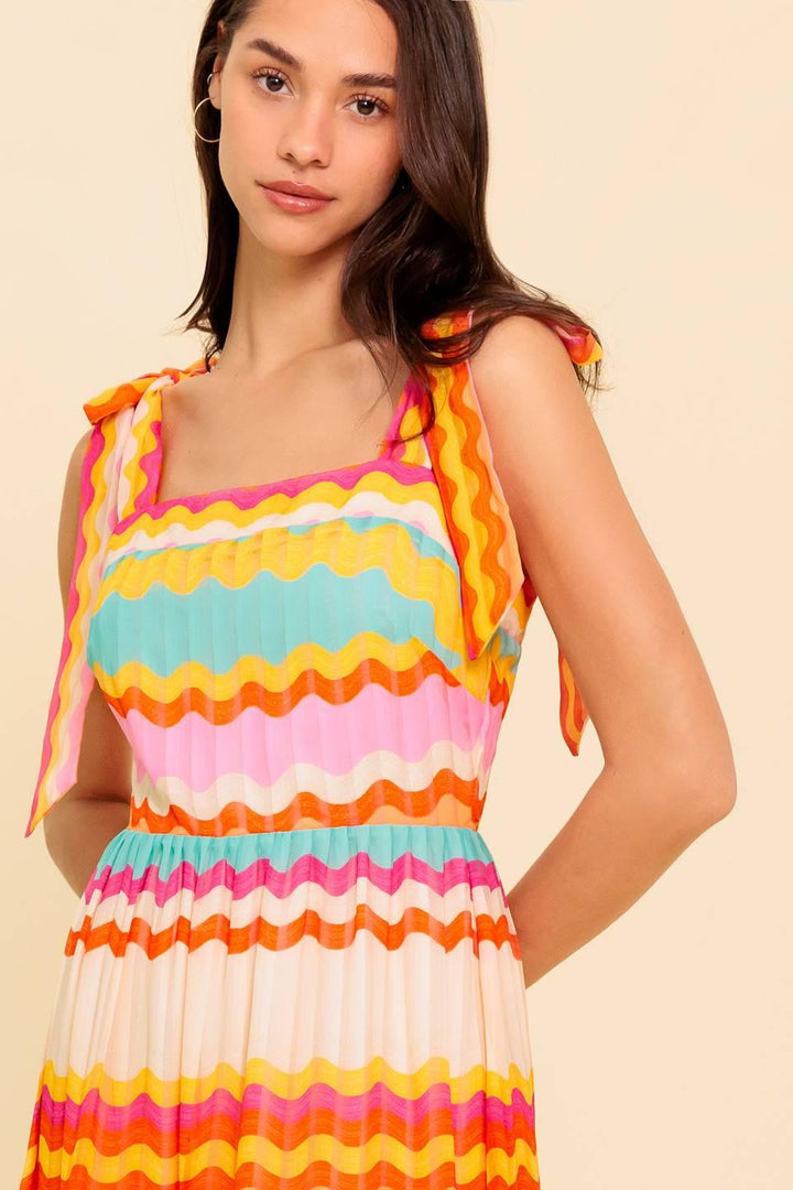 IN THE SPOTLIGHT WOVEN MAXI DRESS