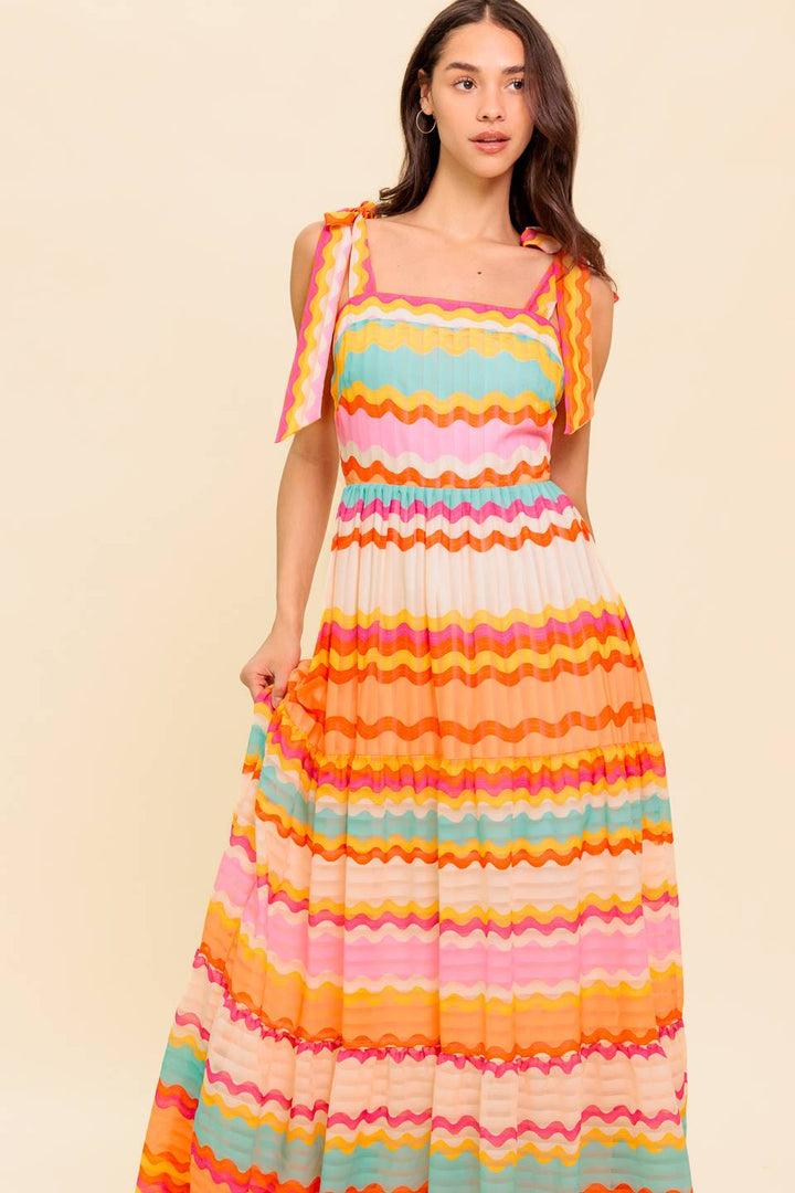 IN THE SPOTLIGHT WOVEN MAXI DRESS