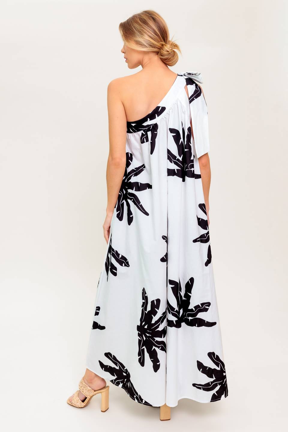 SUNSET SERENADE WOVEN MAXI DRESS