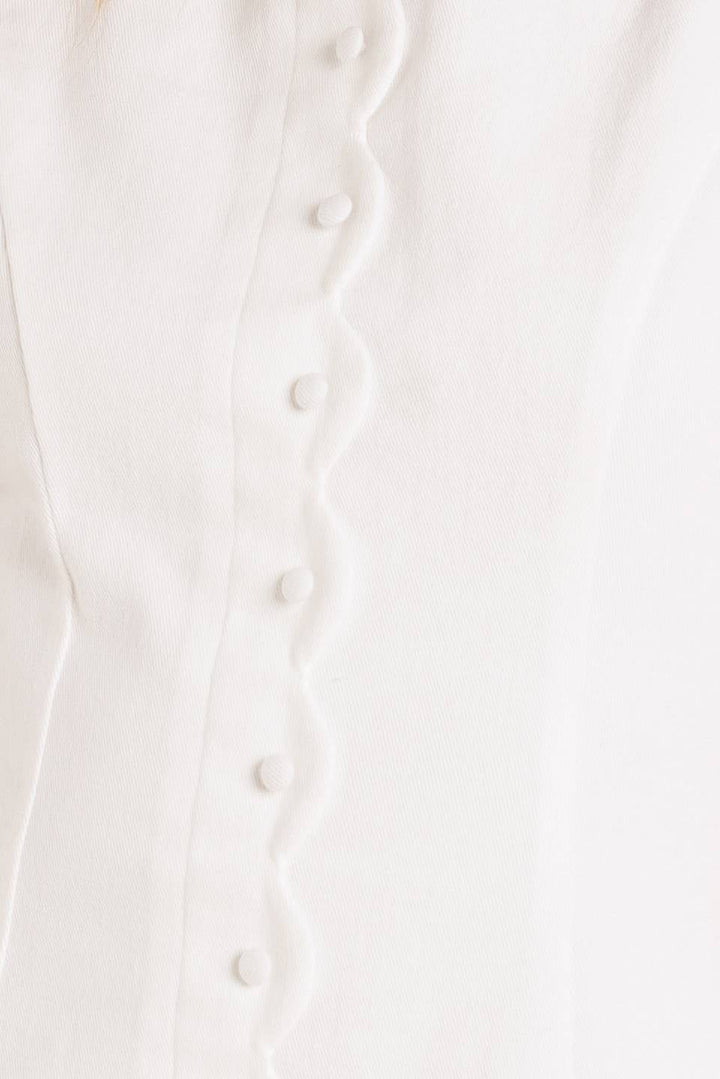 PALM PICNIC WOVEN MINI DRESS