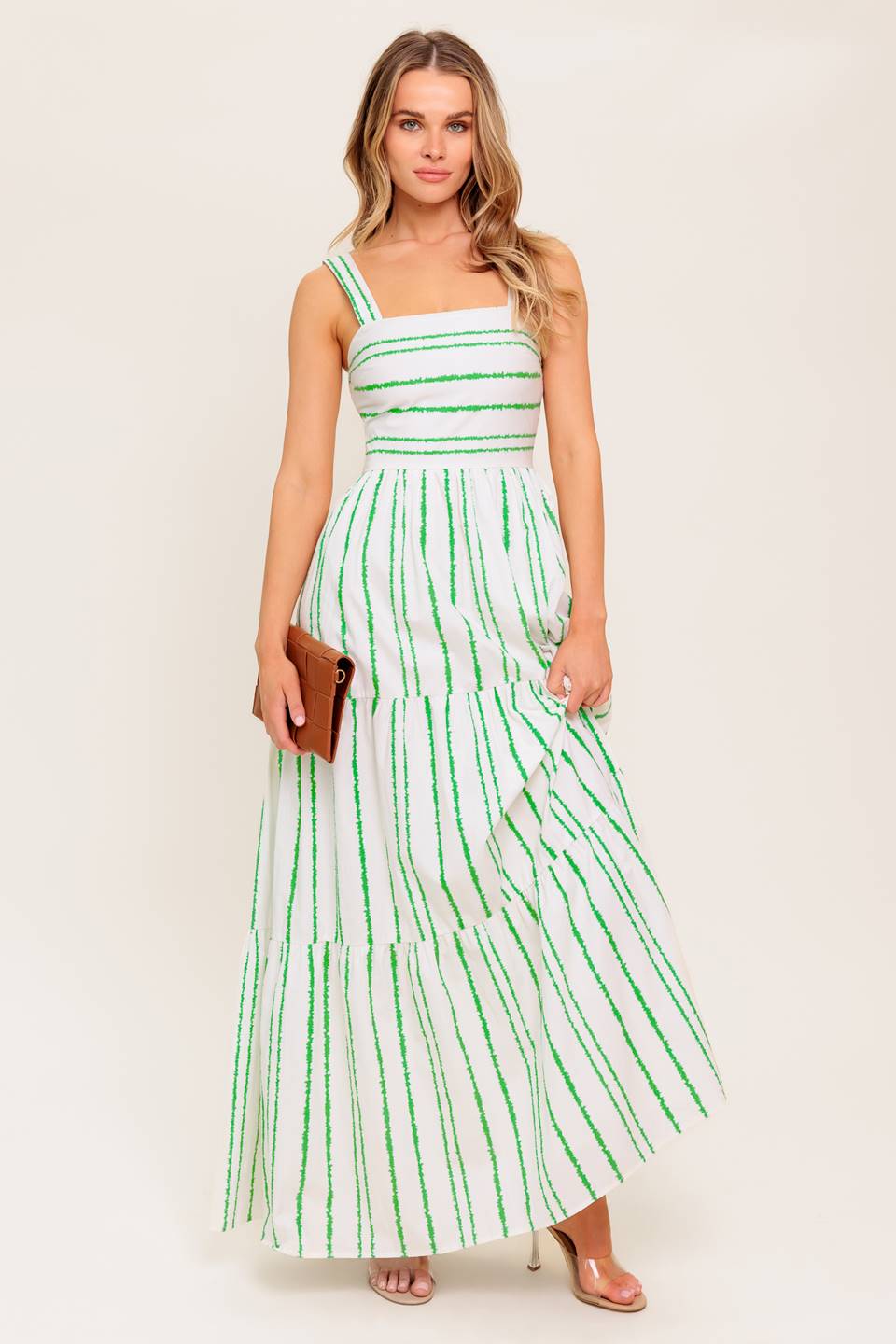 WILDFLOWER WALTZ  WOVEN MAXI DRESS