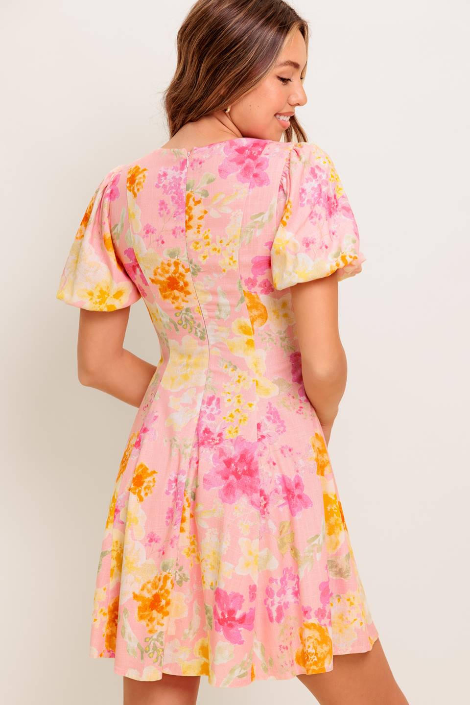 MARGARITA MOOD WOVEN MINI DRESS