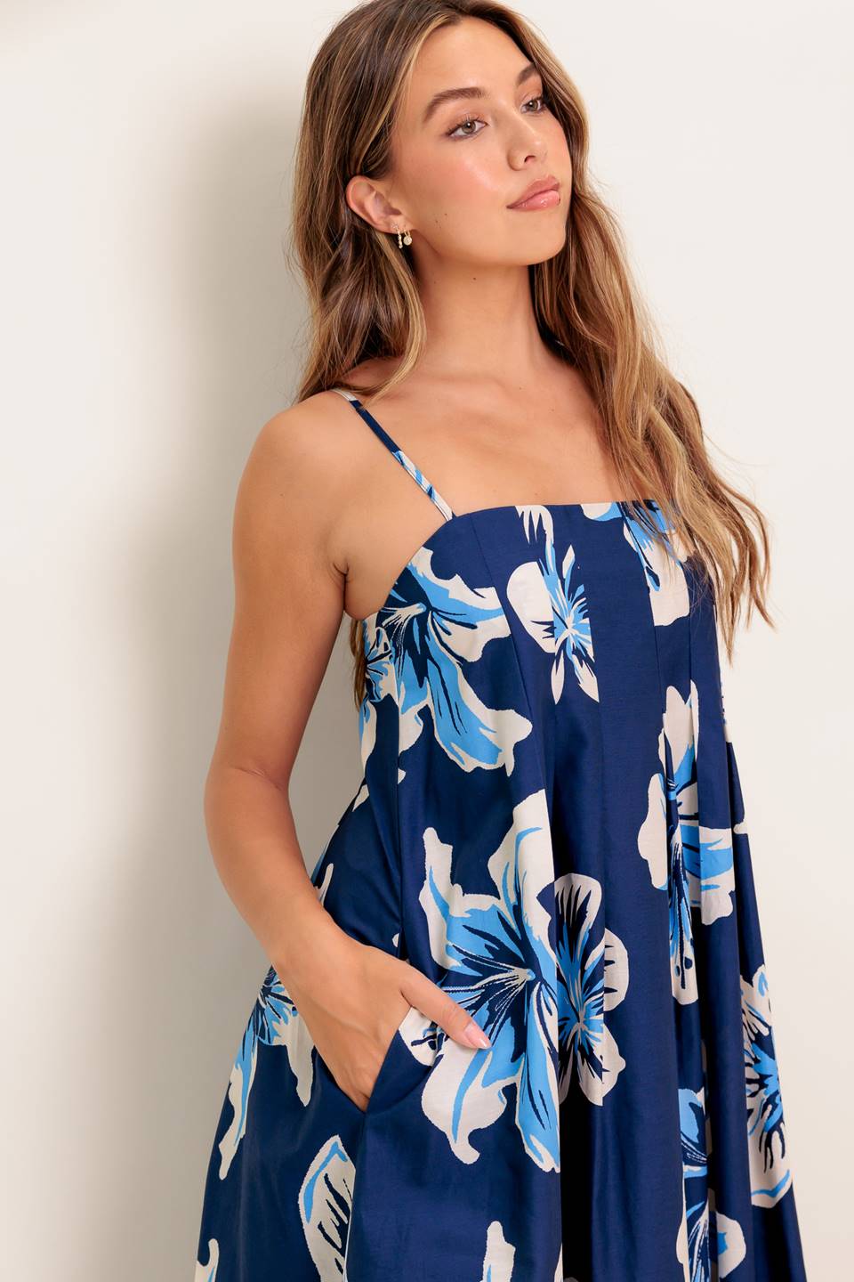 ON MY WAY WOVEN MAXI DRESS