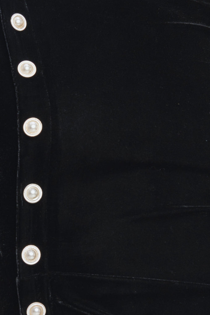 URBAN EMPRESS VELVET MIDI DRESS