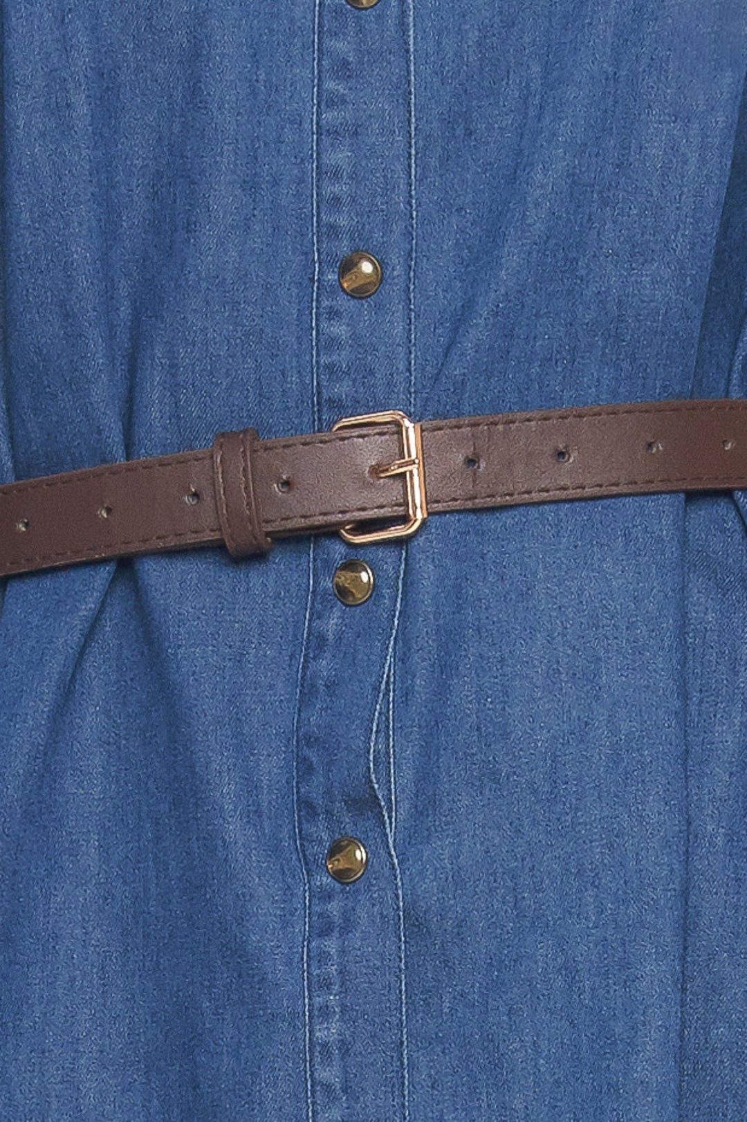 BLUEBIRD COWGIRL DENIM MINI DRESS