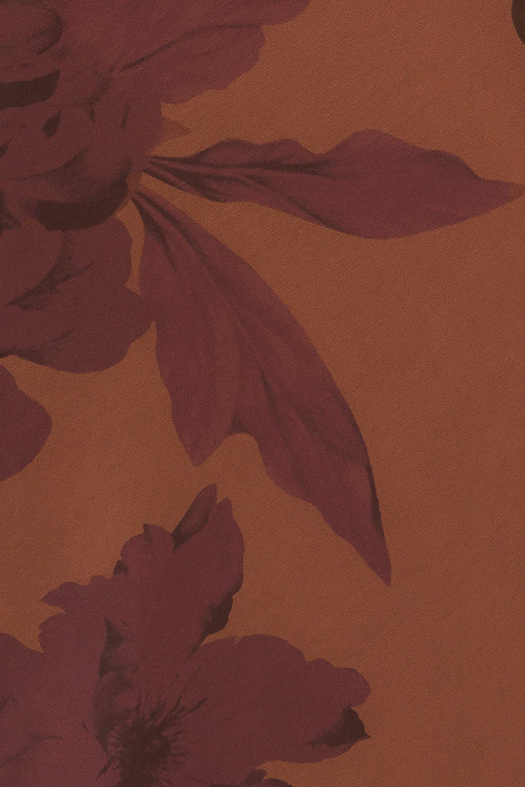 AMBER FLORA POWER MESH MIDI DRESS