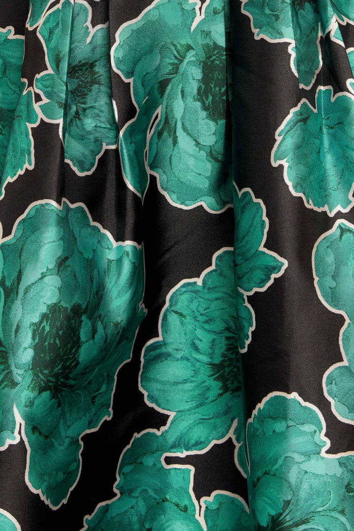 ROYAL BAROQUE WOVEN MIDI DRESS