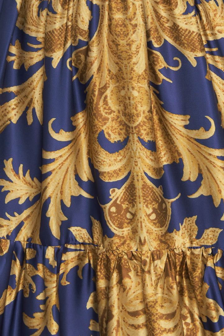 PALACE WALTZ WOVEN MAXI DRESS