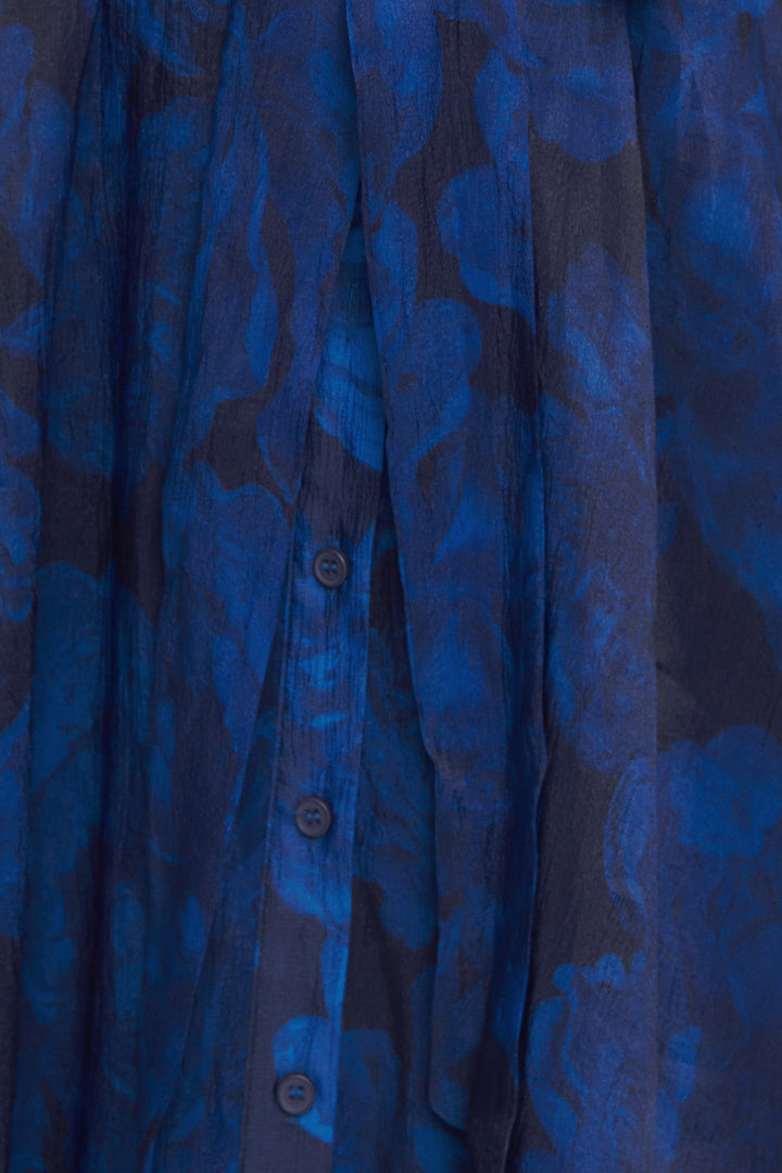 TWILIGHT MUSE WOVEN MIDI DRESS