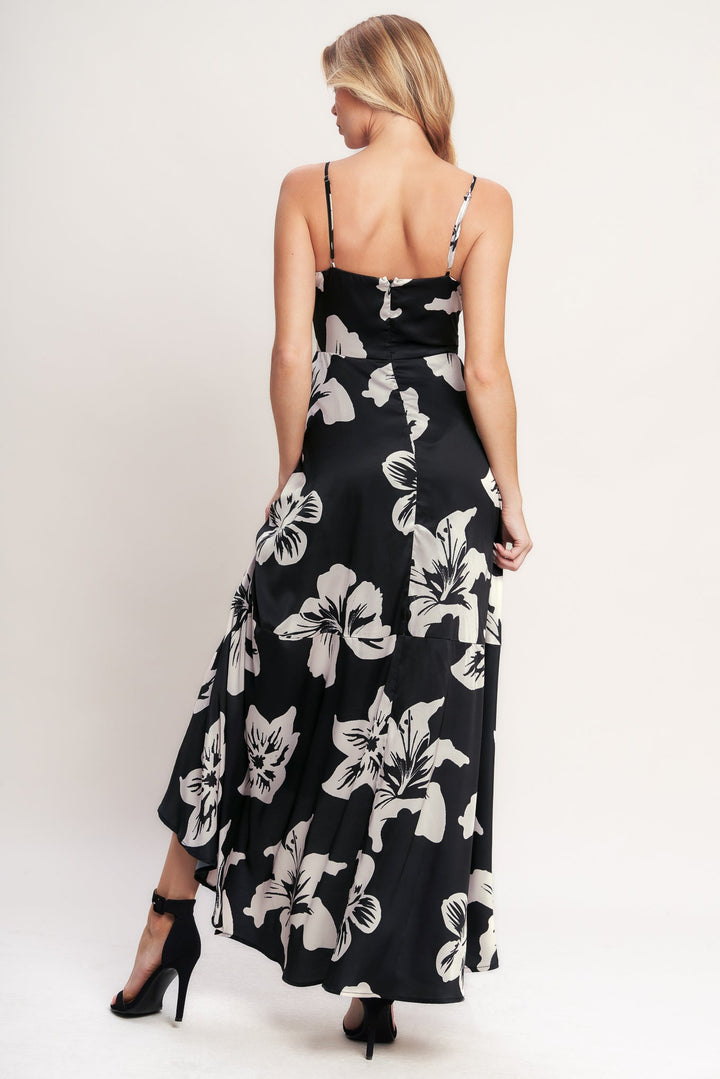 ETERNAL FLORA WOVEN MAXI DRESS