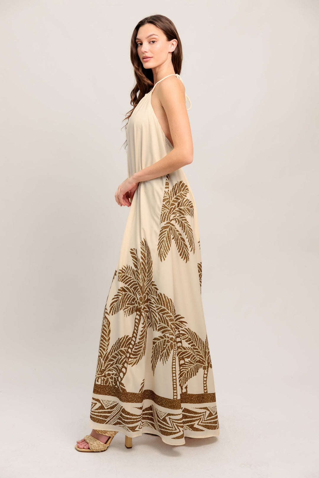 ISLAND STATE WOVEN MAXI DRESS