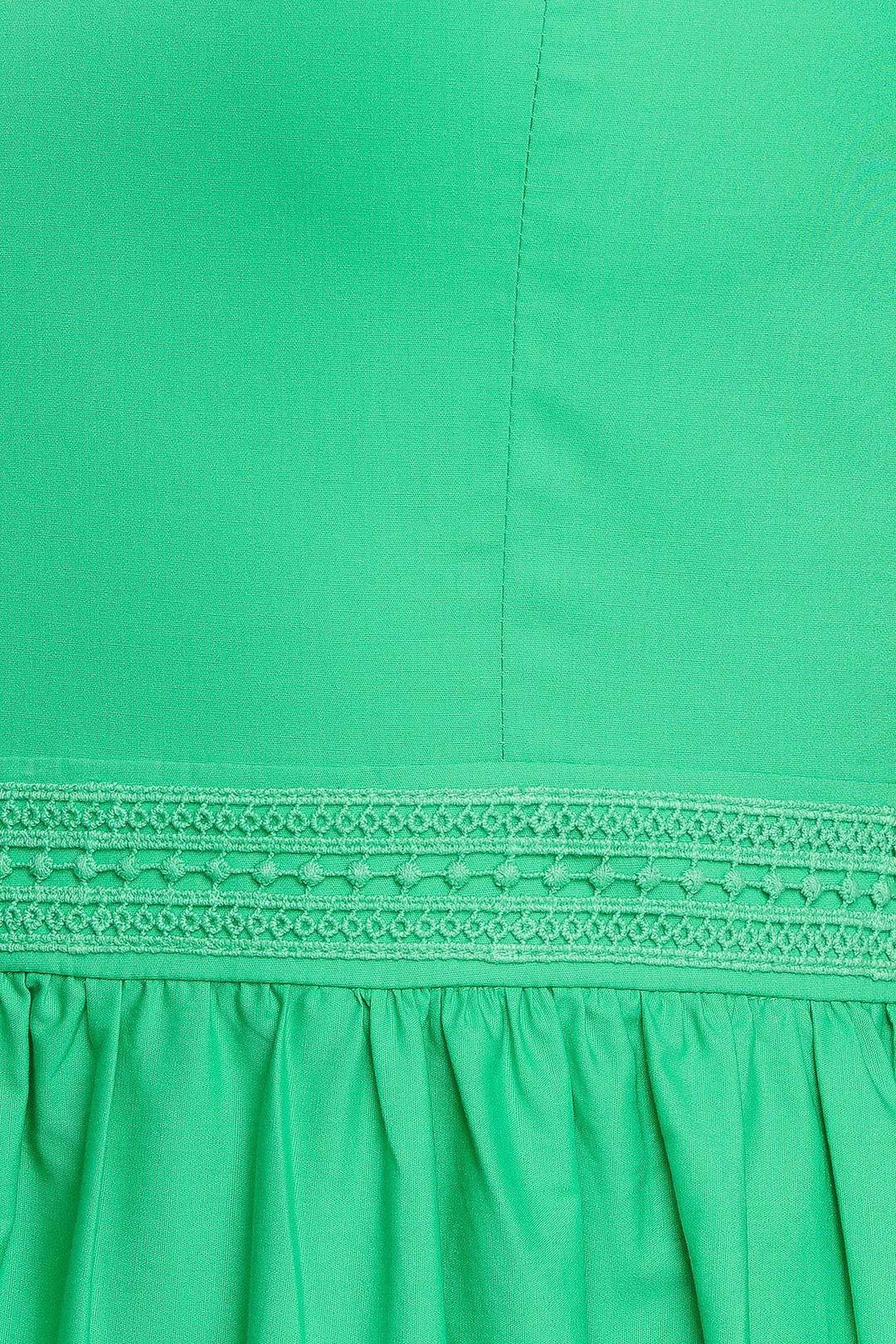 SWEET VERDANT WOVEN MAXI DRESS