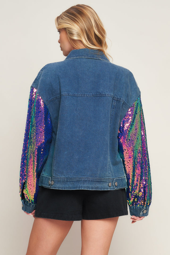 WALKING THE WALK DENIM JACKET