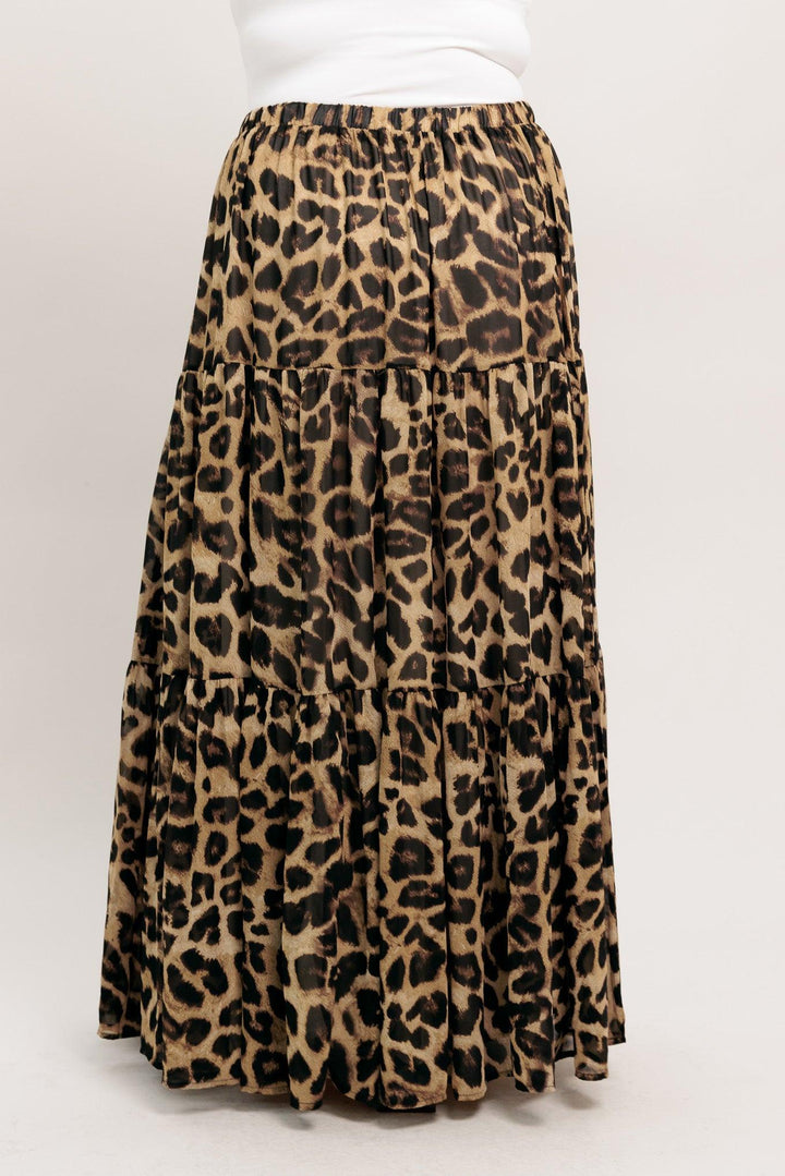 SEASONLESS STYLING WOVEN MAXI SKIRT