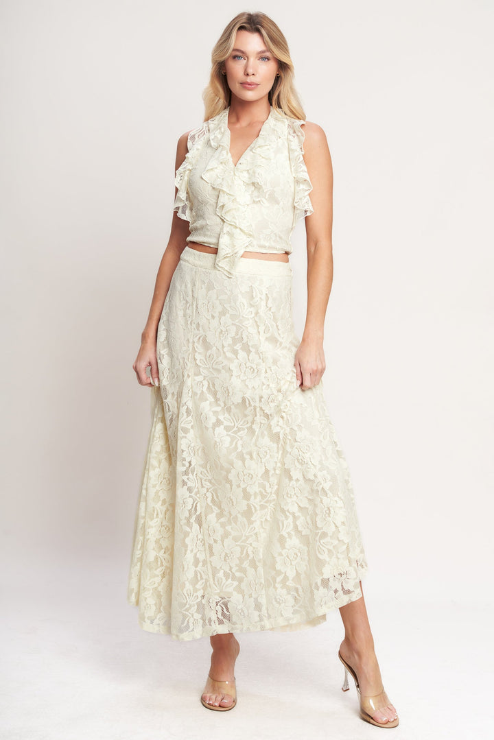 BALLET MUSE WOVEN LACE SKIRT