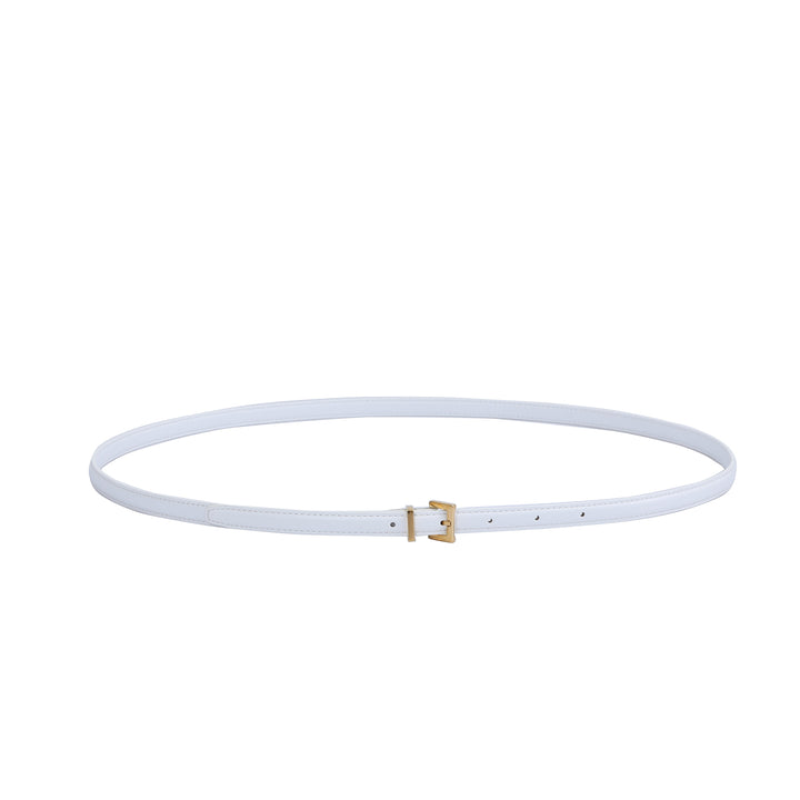 Skinny Belt - Gold Buckle