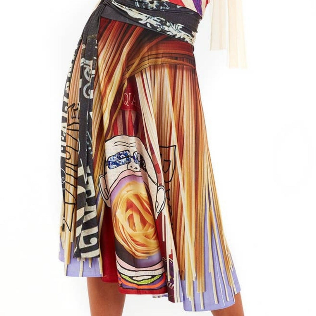 The Art of Fashion Italiano Mid Length Skirt