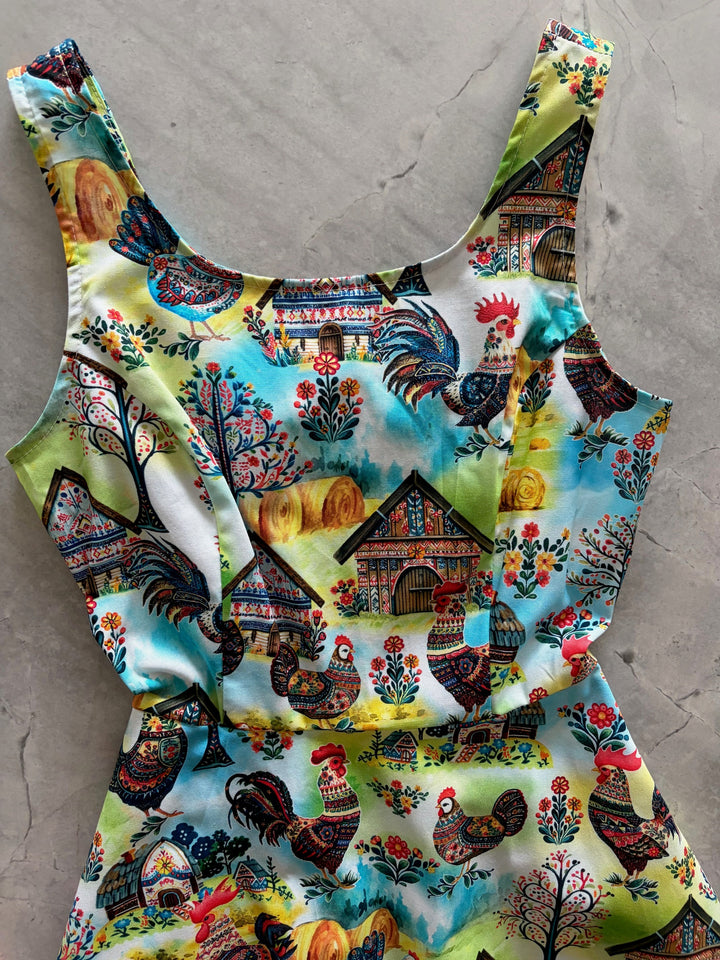 Farm Skater Dress