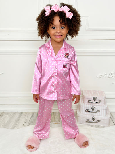 L.O.L. SURPRISE! Center Stage Silky Polka Dot Pajama Set