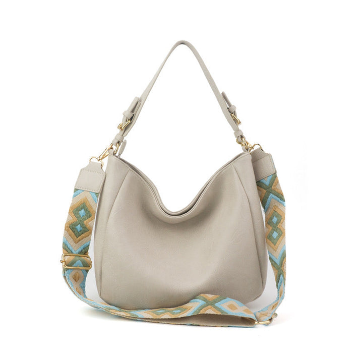 The Harper | Cross Stitch Messenger Bag