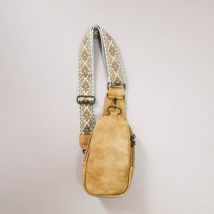 The Isla Sling Bag with Guitar Strap | Brown