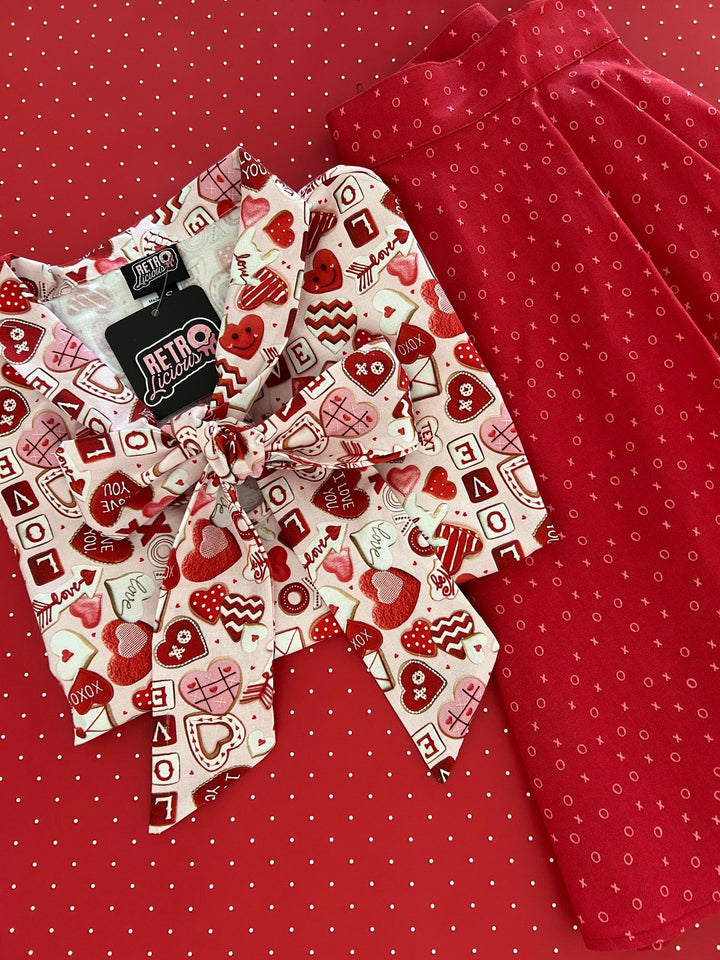 XOXO Bow Top