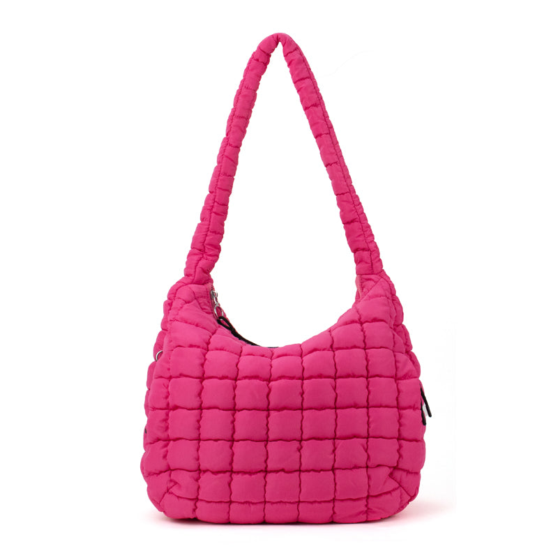 The Ashton | Puffer Hobo Tote | 10 Colors