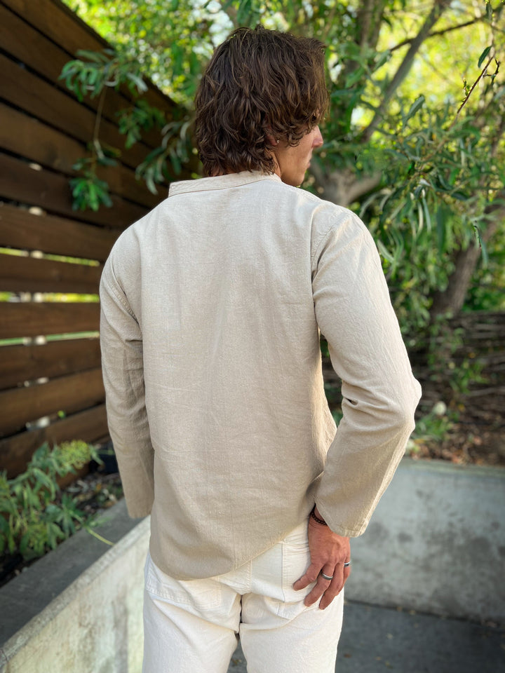 Woven Long Sleeve