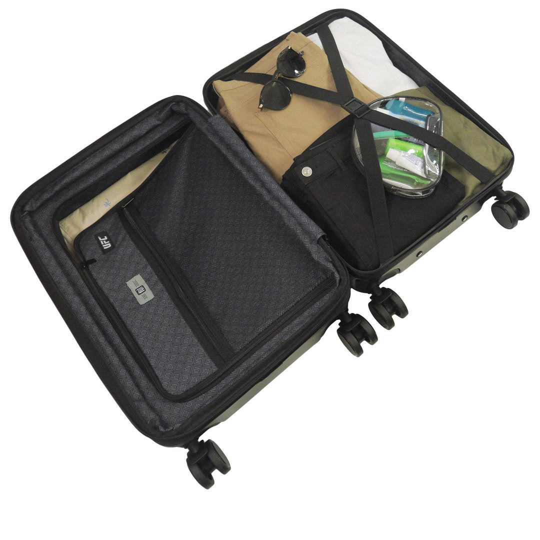 UFC Ful 22.5" Black Carry-On Luggage
