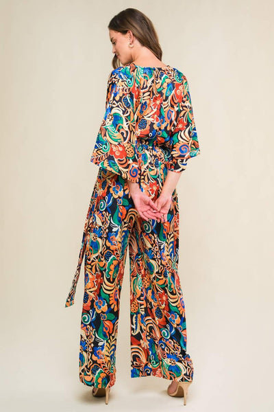 SKYLINE GRACE WOVEN JUMPSUIT