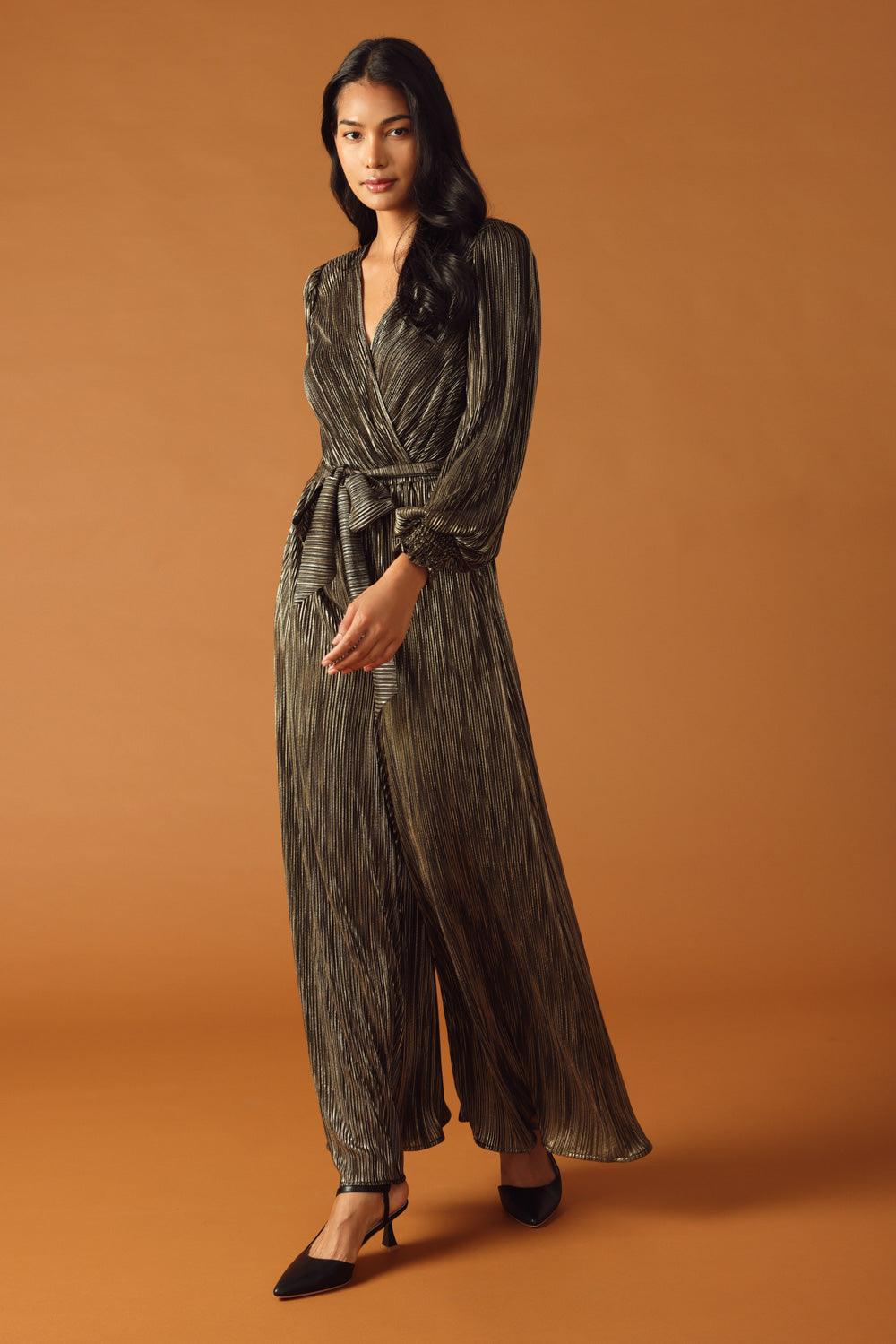 MOMENTS OF CLARITY WOVEN JUMPSUIT