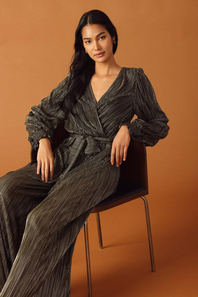 MOMENTS OF CLARITY WOVEN JUMPSUIT