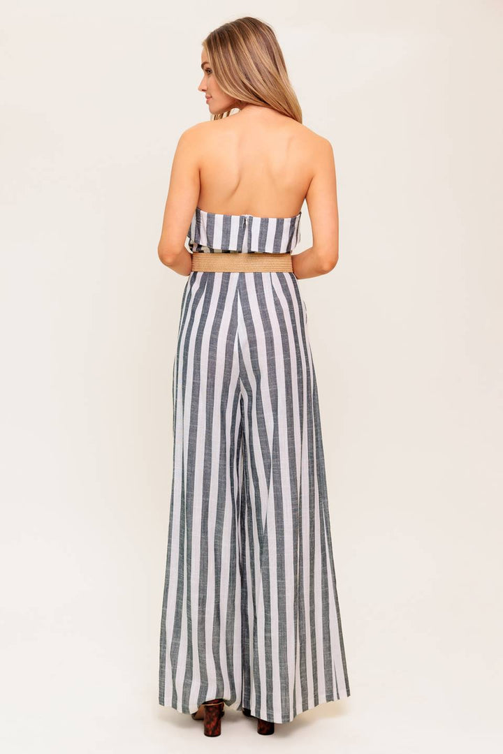 URBAN SOUL WOVEN JUMPSUIT