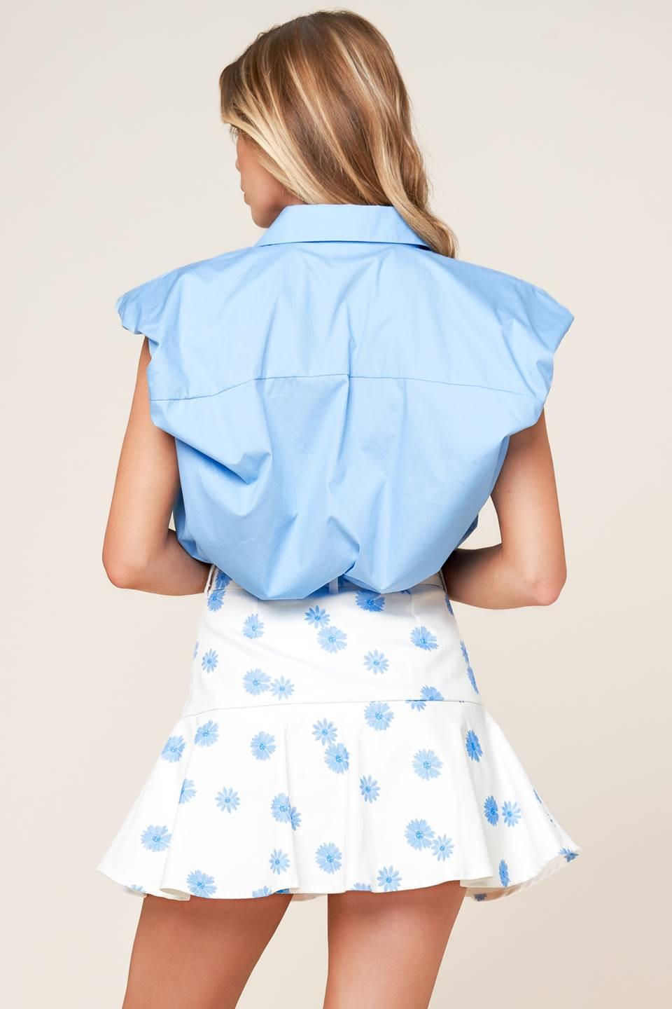 SINCERELY FABULOUS WOVEN SKORT