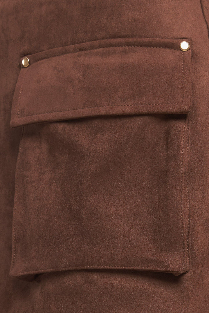WESTERN ROMANCE FAUX SUEDE SKORT