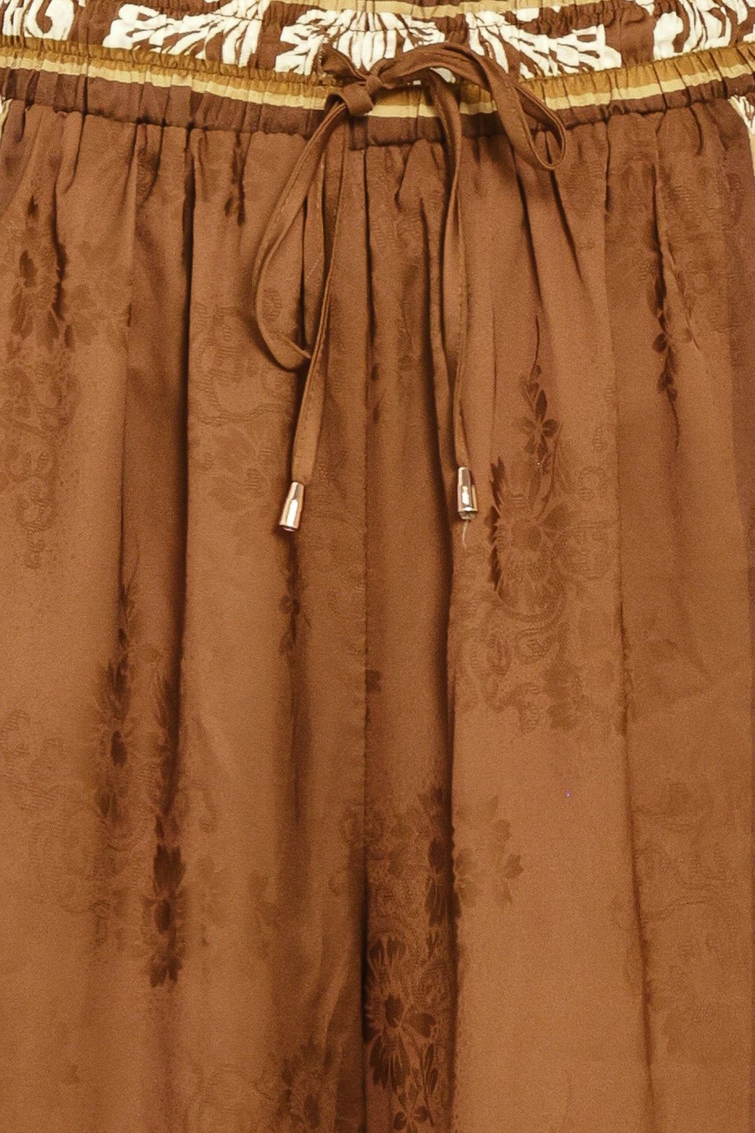 VINTAGE MANOR PALAZZO WOVEN PANTS