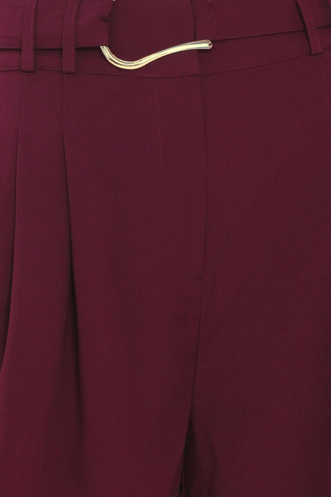 CITY CHIC BUCKLE BELTED CULOTTE PANTS
