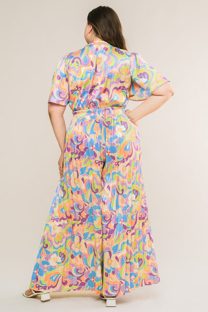 A SECRET PLACE WOVEN JUMPSUIT