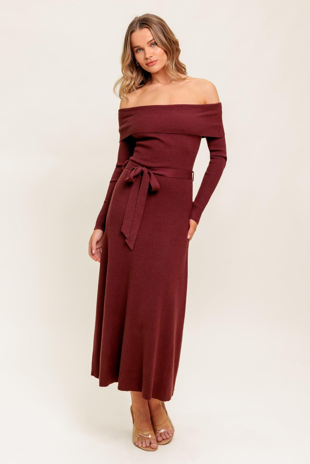 ALL A FANTASY SWEATER MIDI DRESS