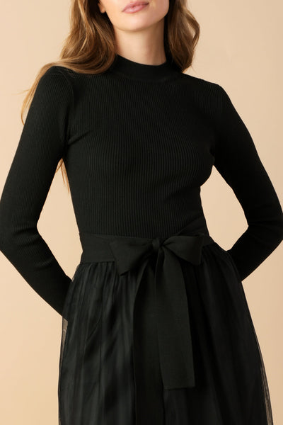 SIMPLY YOU SWEATER MIDI DRESS