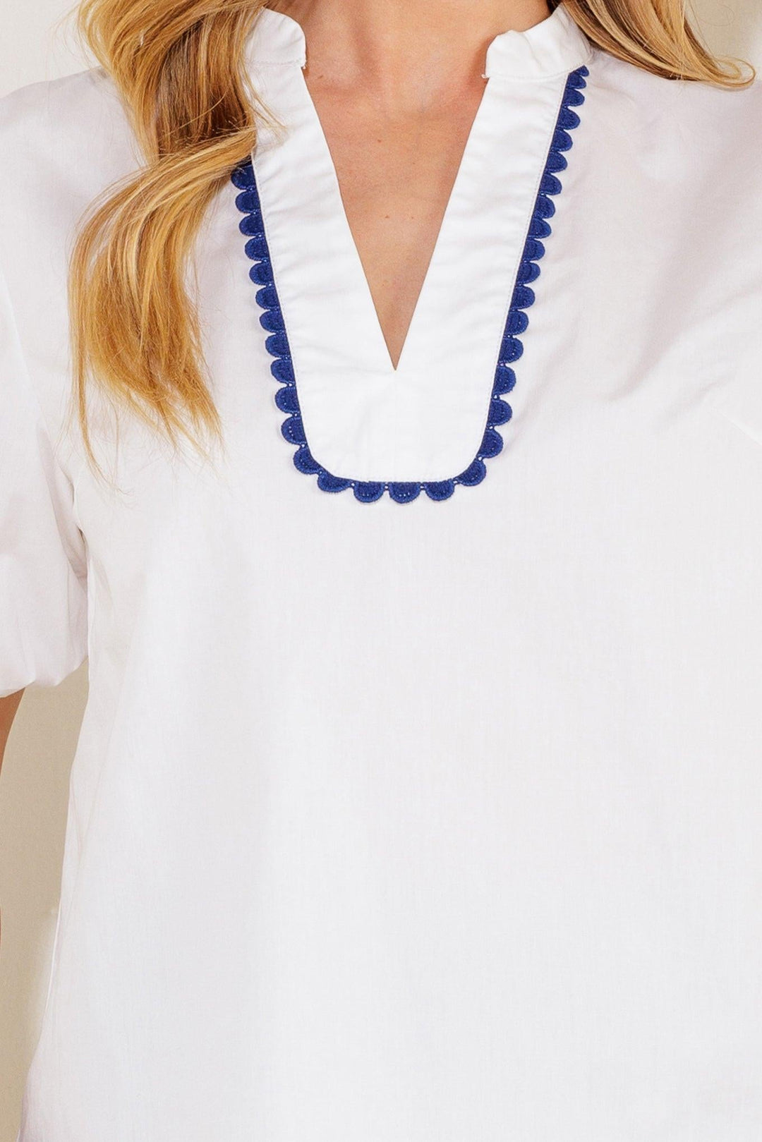 HIGH STANDARDS WOVEN TOP