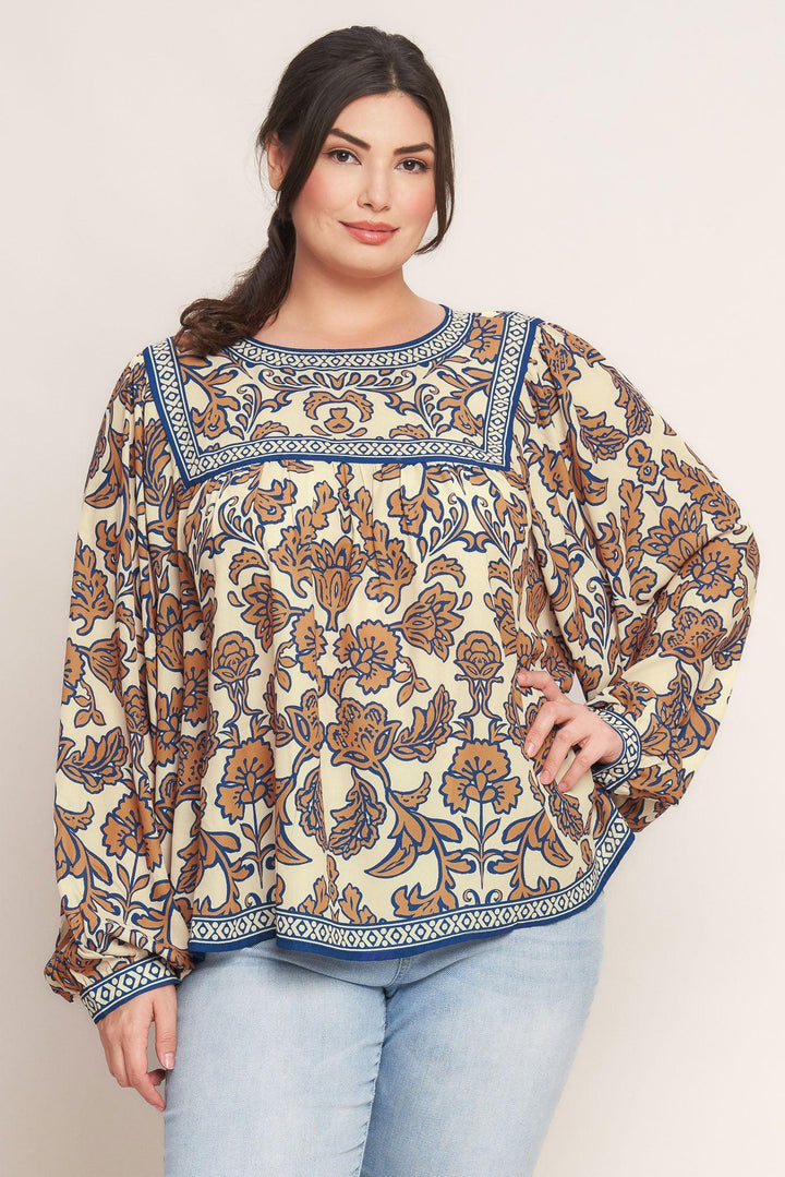 BOHEME MEADOW WOVEN TOP