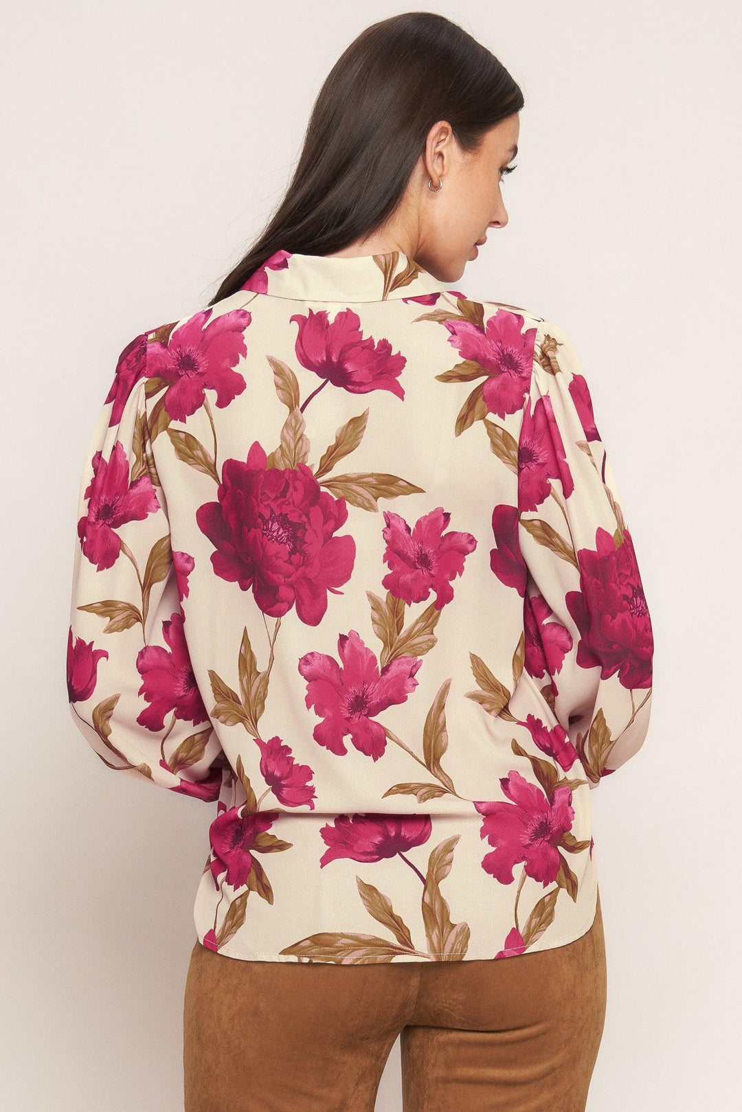 ROSEWOOD RETRO WOVEN TOP