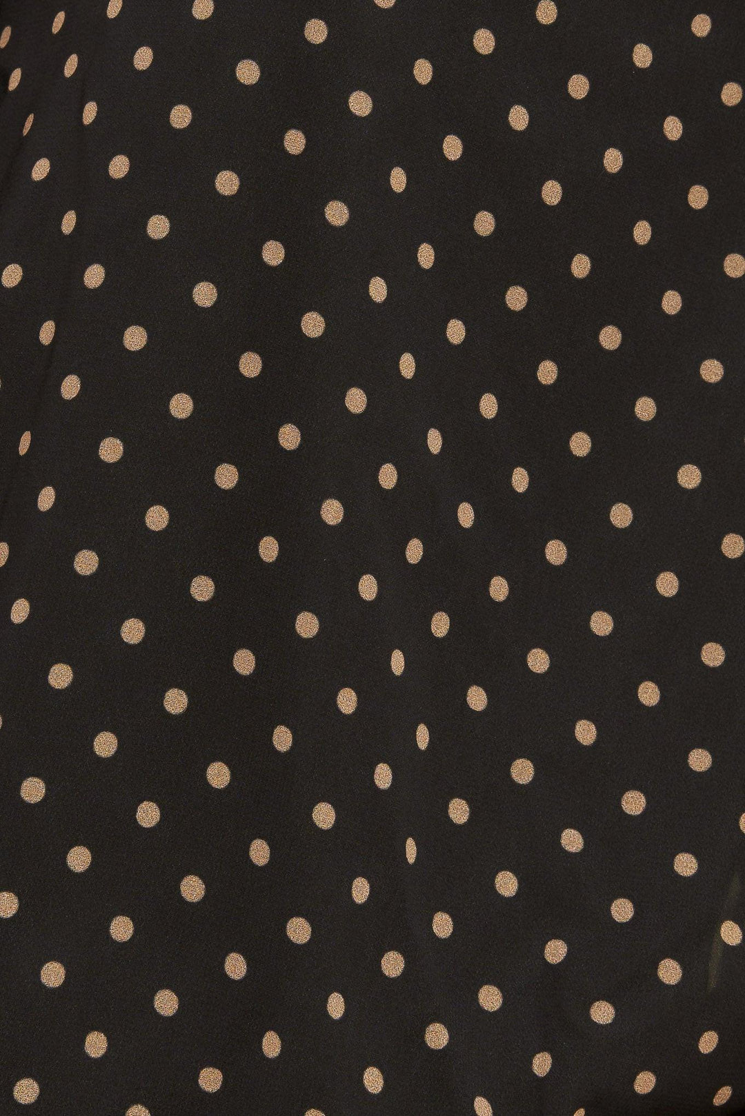MIDNIGHT DOT CHIC WOVEN TOP
