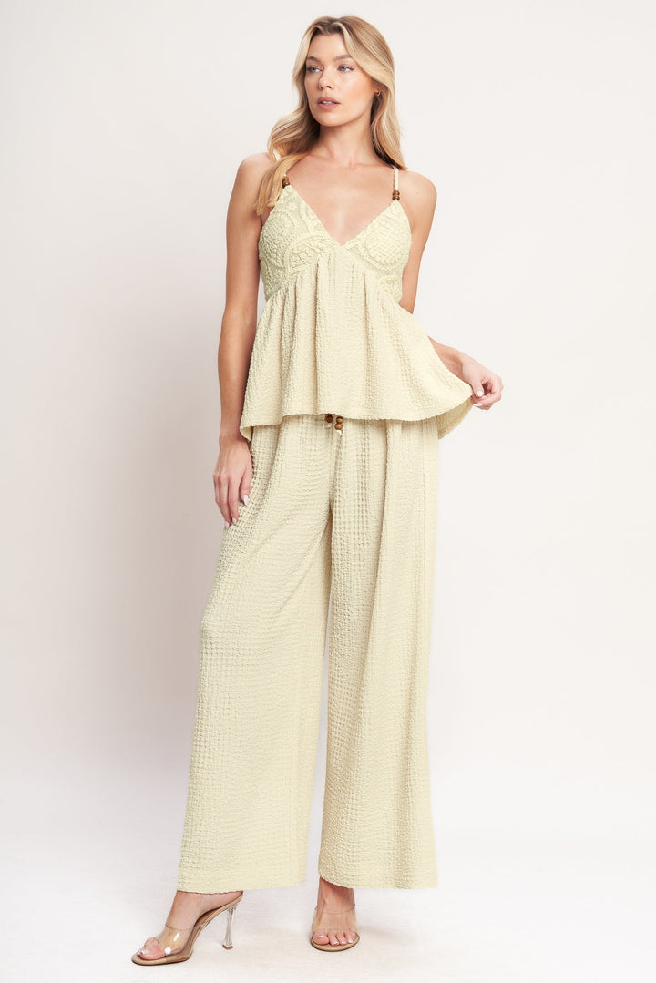 DESERT BLOOM WOVEN TOP