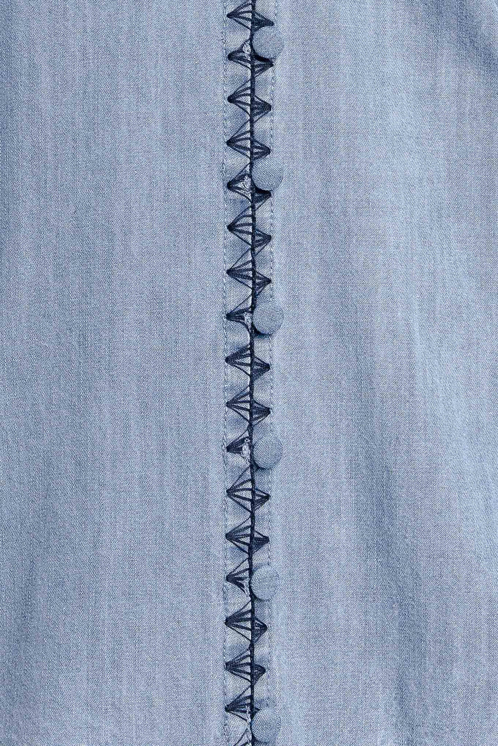 WEEKEND WANDERER WOVEN TOP